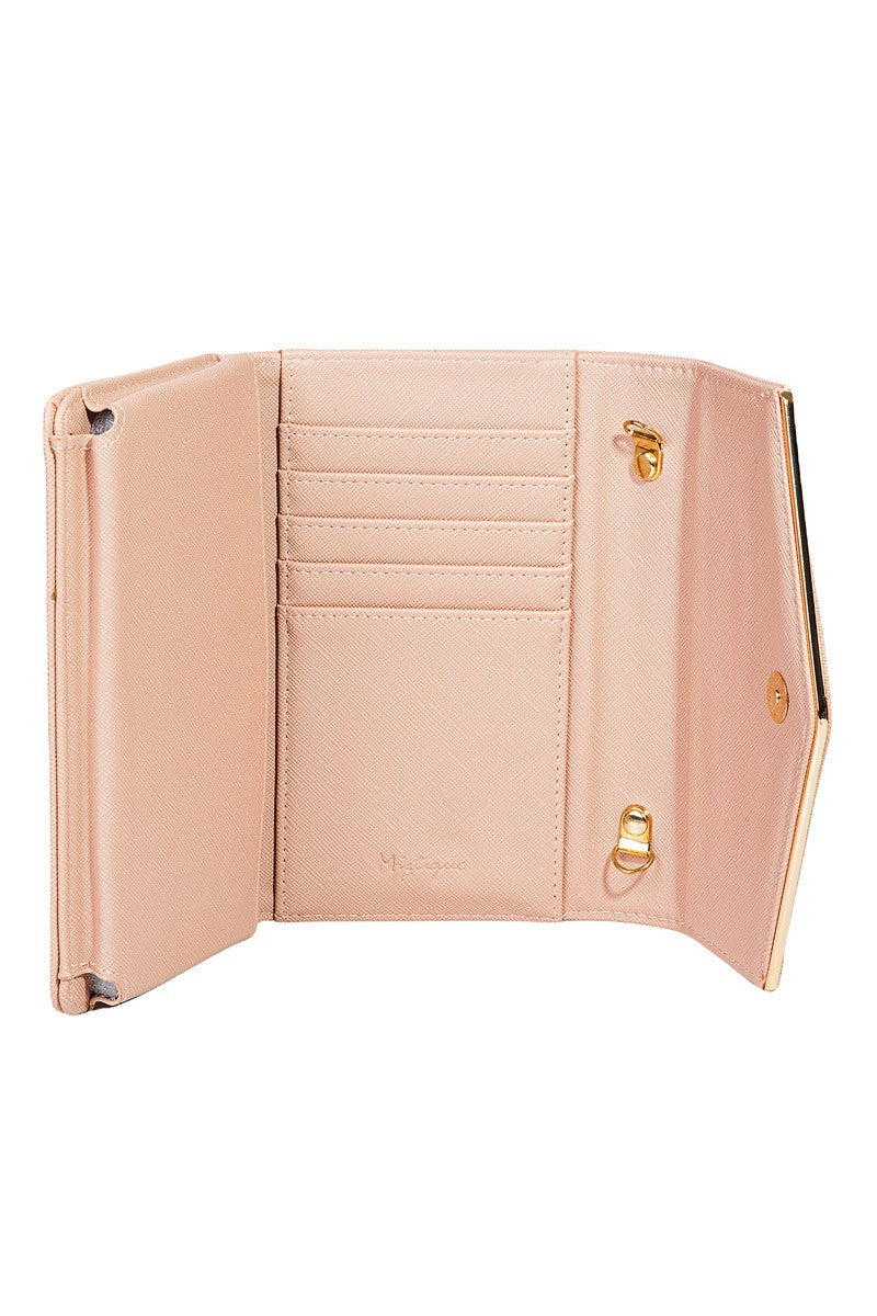 Envelope Style Wallet Bag - Taupe